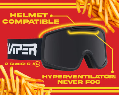 Pit Viper French Fry Ski Goggle - Large