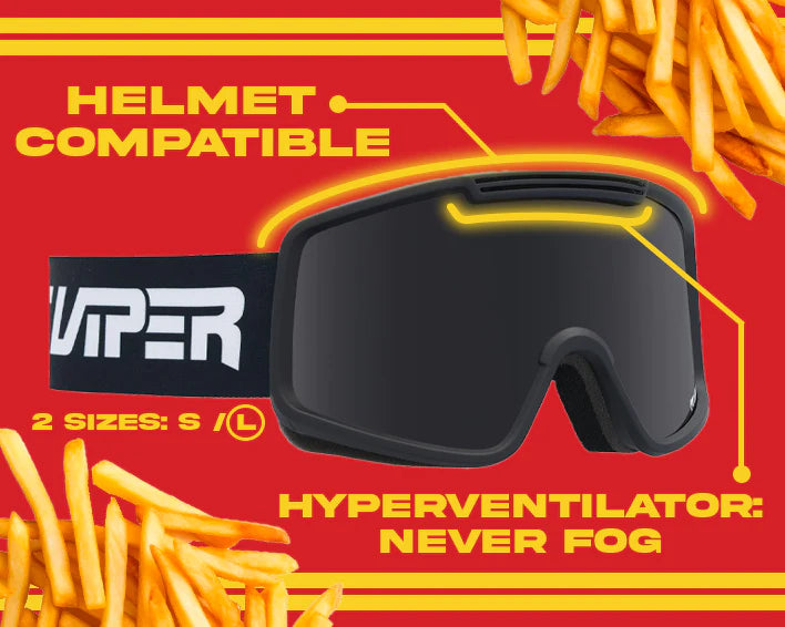 Pit Viper French Fry Ski Goggle - Small