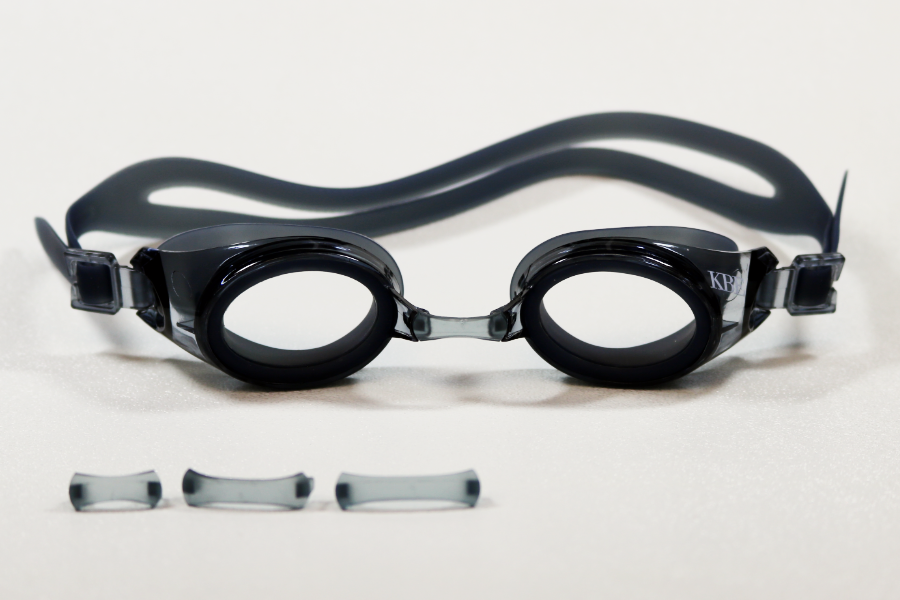 Swim Goggle Rx - Clear, Single Vision, standard Rx
