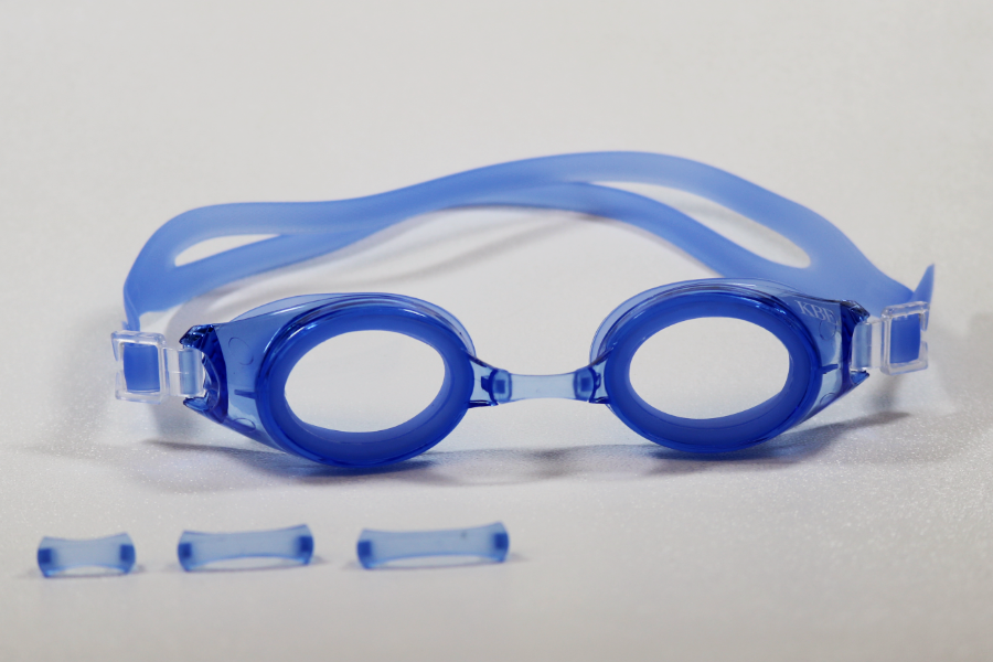 Swim Goggle Rx - Clear, Single Vision, standard Rx