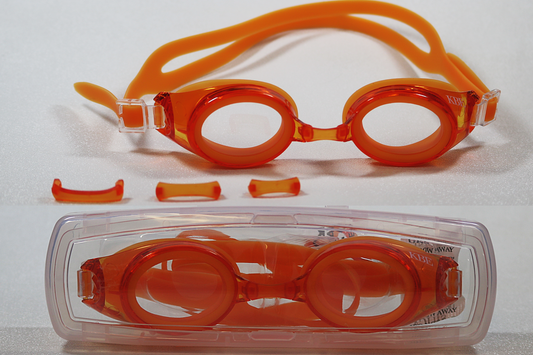 Swim Goggle Rx - Clear, Single Vision, standard Rx