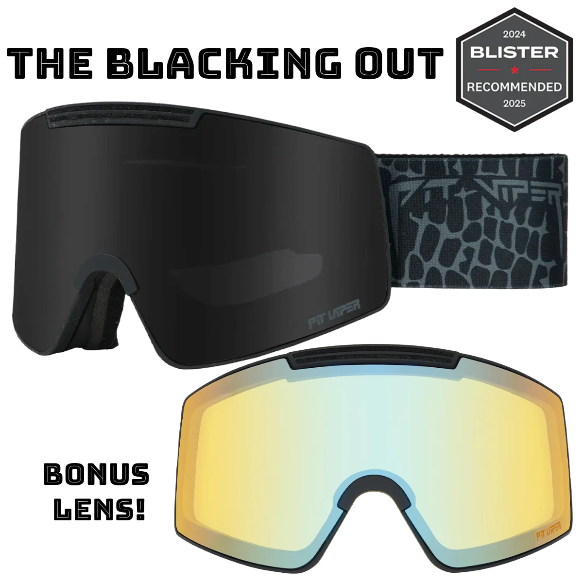 Pit Viper Proform Ski Goggle