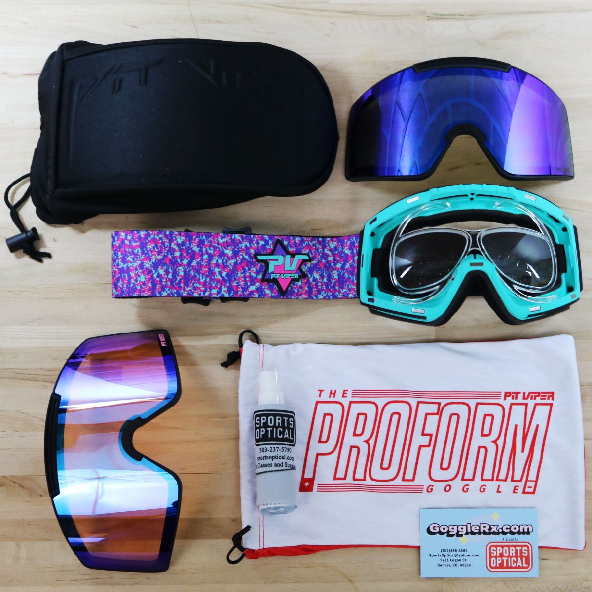 Pit Viper Proform Ski Goggle – GoggleRX