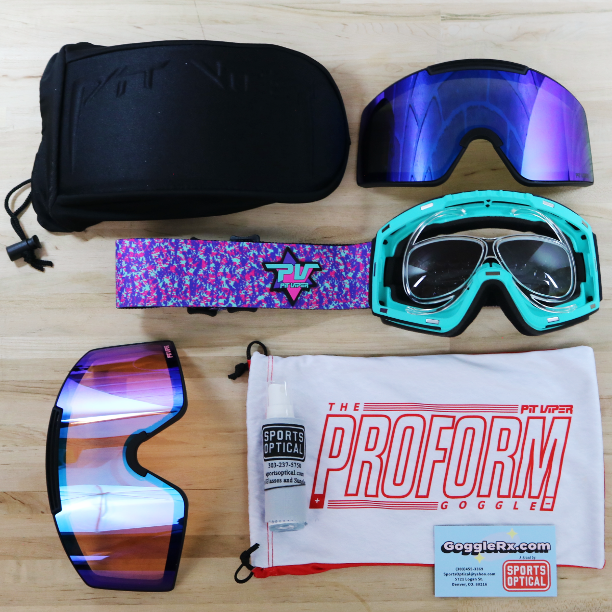 Pit Viper Proform Ski Goggle