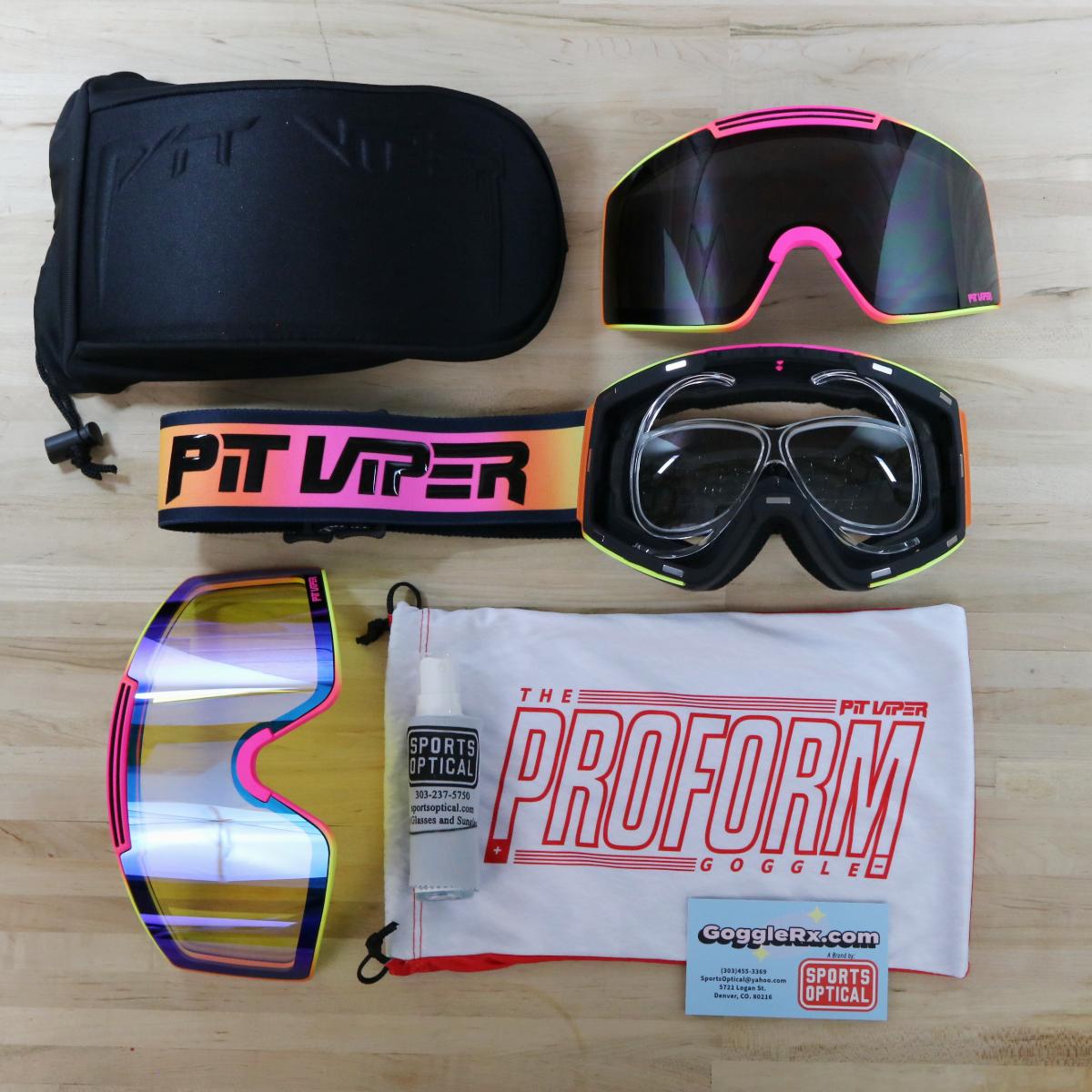 Pit Viper Proform Ski Goggle