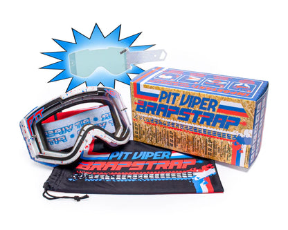 Pit Viper Brap Strap MotoX Goggles